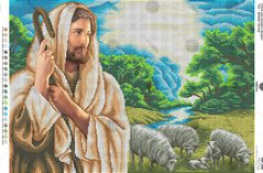 А2Р_026 Схема для вышивки бисером "Иисус - добрый пастырь" VIRENA, Схема