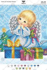 А4Н_424 Рождественский ангелочек. Схема для вышивки бисером ТМ Virena