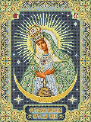 ИК3-0276 Остробрамська ікона Божої Матері. Схема для вишивання бісером Фенікс